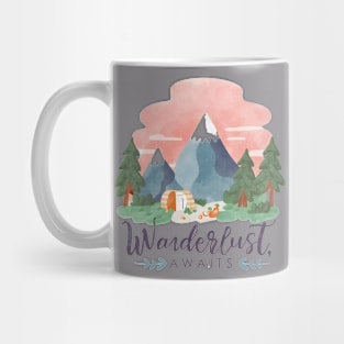 Adventure Awaits Wanderlust" - Explore, Discover, Roam Mug